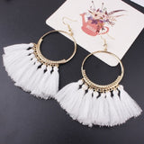 Women Ethnic Big Drop Earrings