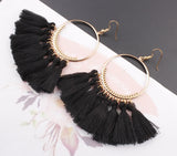 Women Ethnic Big Drop Earrings