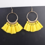 Women Ethnic Big Drop Earrings