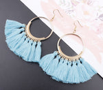 Women Ethnic Big Drop Earrings