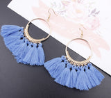 Women Ethnic Big Drop Earrings