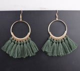 Women Ethnic Big Drop Earrings