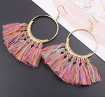 Women Ethnic Big Drop Earrings