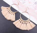 Women Ethnic Big Drop Earrings