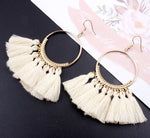 Handmade Statement Tassel Earrings