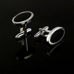 Style Black Rectangle Cufflinks