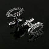 Style Black Rectangle Cufflinks