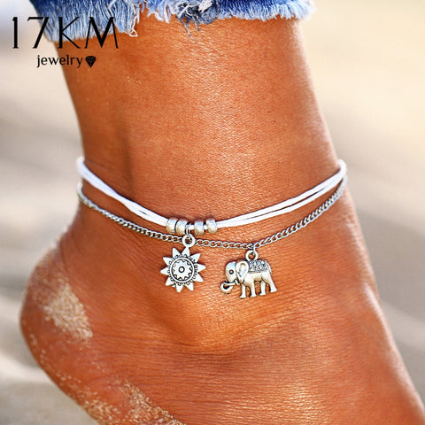 Star Elephant Anklets Bracelet