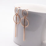 Punk Simple Gold/ Silve Earrings