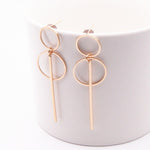 Punk Simple Gold/ Silve Earrings