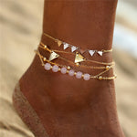 Bohemian Eagle Sequins Anklets Bracelet