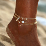 Bohemian Eagle Sequins Anklets Bracelet