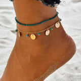 Bohemian Beads Ankle Bracelet