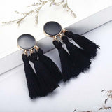 Handmade Statement Tassel Earrings