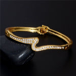 Classic Fashion Jewelry Goldn Crystal Bracelet