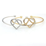 Fashion Gold Silver Bangle