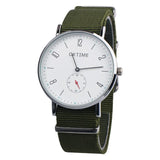 Nylon strap Style Quartz Women