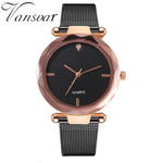 Rose Gold Mesh Watch